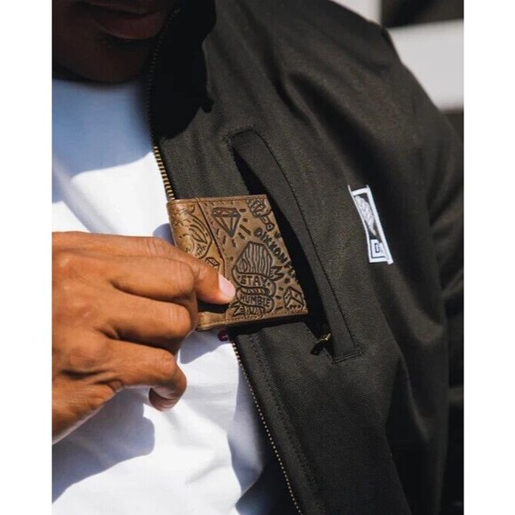 DIXXON Flannel Sz L "The Kennedy" Quilted Lined Work Biker Jacket Mens B… - Picture 4 of 5